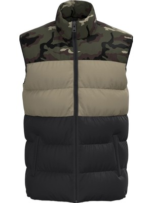 Only & Sons Onsmelvın Lıfe Puffer Vest Otw Vd Erkek Siyah Yelek - 22022232