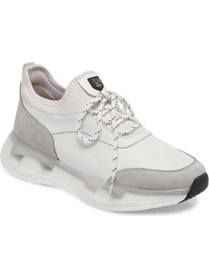 Tergan  Beyaz Hakiki Deri Erkek Sneaker - E24I1AY56797-A26