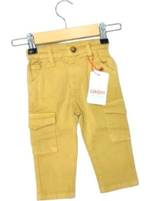 Erkek Bebek Cep Detaylı Kargo Pantolon