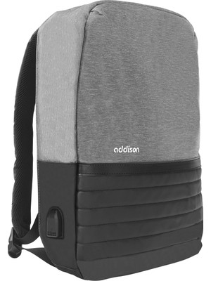 Addison 300994 14.0'' - 15.6'' Siyah/gri Notebook Sırt Çantası