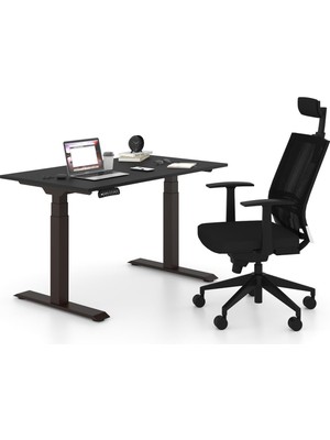 Bürotime Nora Yükseklik Ayarlı Çalışma Masası & Cozy Çalışma Sandalyesi