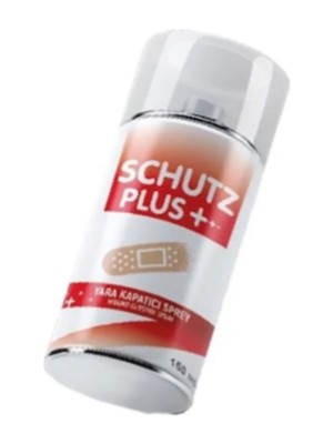 Schutz Plus Yara Kapatıcı Sprey 150 ml Hızlı İyileşme İçin Ayak Bölgesine Uygun Koruma