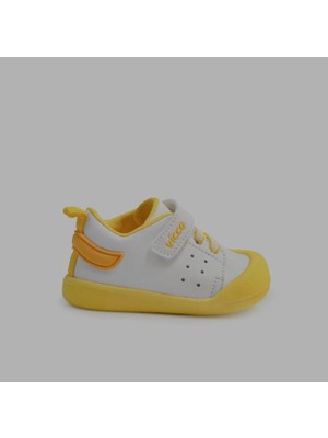 Vicco Oli Unisex Bebe Sarı Ilk Adım Ayakkabı