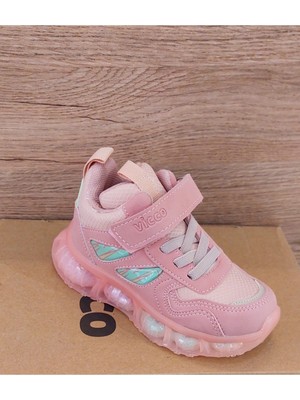 Vicco Willow Kız Çocuk Pudra Phylon Işıklı Bot