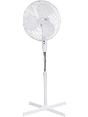 Opp 45 Watt Beyaz Ayaklı Vantilatör 40 cm Geniş Salınım Açısı ile Yüksek Performans Sağlar