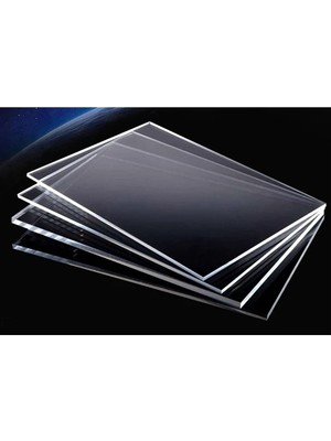 Tues Ticaret Şeffaf Akrilik Mika Pleksi Levha 9,8 mm Kalınlık