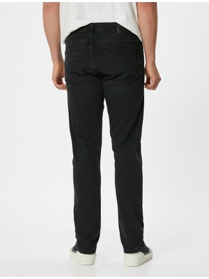 Koton Slim Fit Kot Pantolon - Brad Jean