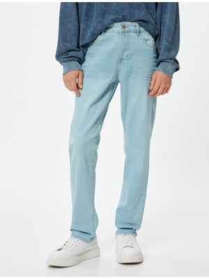 Koton Slim Fit Kot Pantolon - Brad Jean