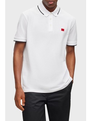 Hugo % 100 Pamuk Slim Fit Polo Yaka T Shirt Erkek Polo Yaka T Shirt 50490775 120