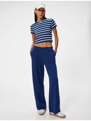 Koton Basic Tişört Kısa Kollu Bisiklet Yaka Slim Fit