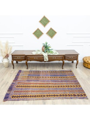 Soho Antiq Aiden El Dokuma Çift Kanat Yün Cicim Kilim 124X168 cm