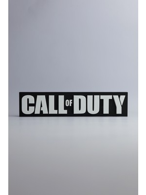 Domini Call Of Duty - 3 Boyutlu Tabela 20CM x 4.5cm x 1.5cm