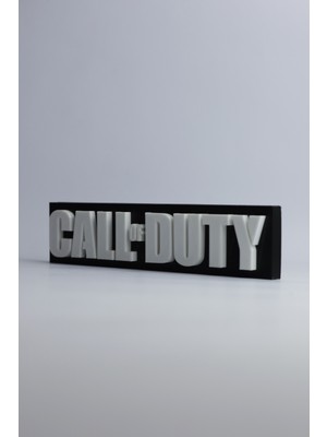 Domini Call Of Duty - 3 Boyutlu Tabela 20CM x 4.5cm x 1.5cm