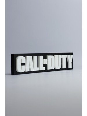 Domini Call Of Duty - 3 Boyutlu Tabela 20CM x 4.5cm x 1.5cm