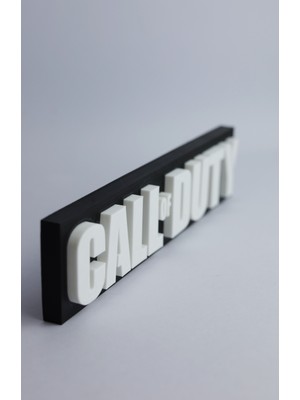 Domini Call Of Duty - 3 Boyutlu Tabela 20CM x 4.5cm x 1.5cm