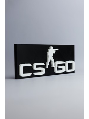 Domini Counter-Strike: Global Offensive - Cs:go - 3 Boyutlu Tabela 20CM x 8cm x 1.5cm