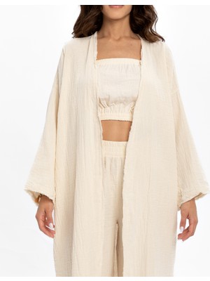 Husufi Holly Naturel Kimono