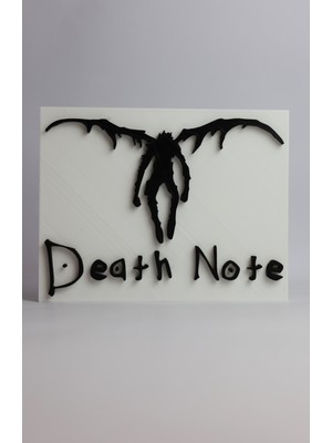 Domini Death Note - 3 Boyutlu Tabela - 20CM x 15.5cm x 1.5cm