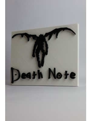 Domini Death Note - 3 Boyutlu Tabela - 20CM x 15.5cm x 1.5cm