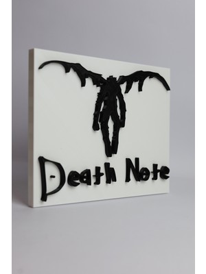 Domini Death Note - 3 Boyutlu Tabela - 20CM x 15.5cm x 1.5cm