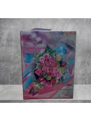 Hidz Fotoğraf Albümü Çiçek Desenli 10 x 15 200 Lük