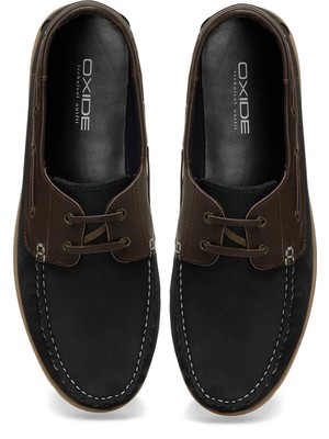 Oxide Yarno 4Fx Lacivert Erkek Loafer