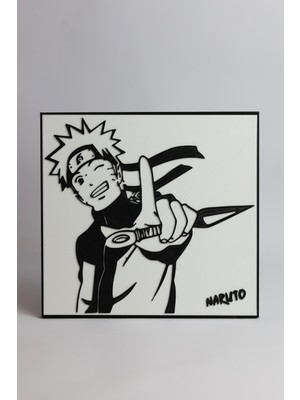 Domini Naruto - 3 Boyutlu Tabela - 20CM x 18.5cm x 1cm