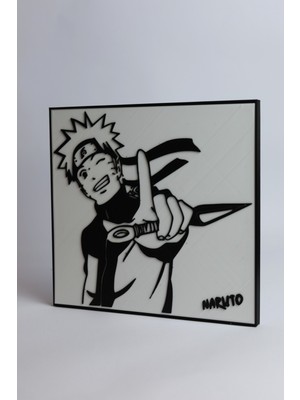 Domini Naruto - 3 Boyutlu Tabela - 20CM x 18.5cm x 1cm