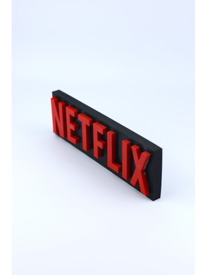 Domini Netflix - 3 Boyutlu Tabela - 18CM x 5.5cm x 1.5cm