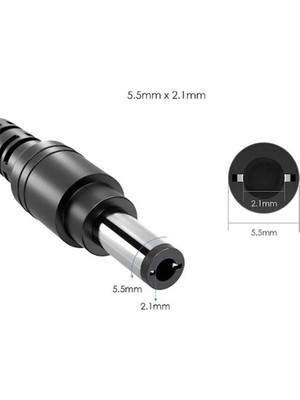 Cata Adaptör Dc 12V 8A 5.5mm 2.1mm Güç Kaynağı Priz Tipi 96WATT LED Elektrik