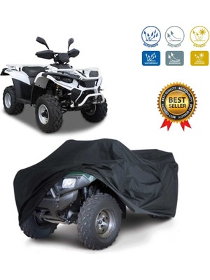Bumoto/jinling Hummer Long 500CC Su Geçirmez Atv Brandası Siyah