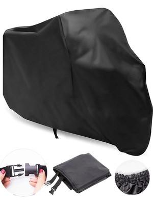 Mondial 125 Mc Roadracer Siyah Motosiklet Brandası Arka Çanta Uyumlu