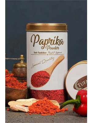 Tufan Tatlı Toz Biber(Teneke Kutu) 200 gr