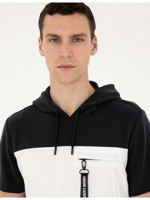 Pierre Cardin Erkek Siyah Regular Fit Sweatshirt 50285404-VR046