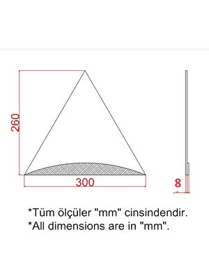 Tncn Mobilya Edirne Duvar Paneli (6 Takım ) Dekoratif, Duvar Çıtası, Ahşap Duvar Paneli, Boyanabilir, Ham, Mdf