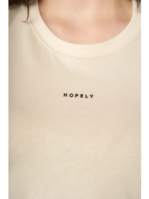 Hopely Modern Geometric Emoticon  Oversized T-Shirt