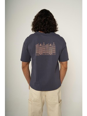 Hopely Amsterdam Houses Oversized T-Shirt