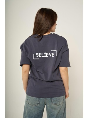 Hopely Believe Oversized T-Shirt