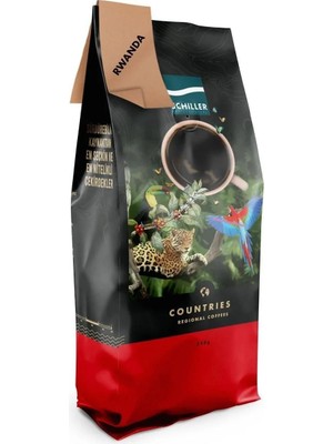Schiller Rwanda Blue Bourbon 250 gr Single Origin Çekirdek Kahve