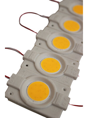 Hazar Led 12 Volt 2.4 Watt Tekli Su Geçirmez Modül Led Gün Işığı (10 Adet)