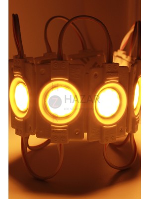 Hazar Led 12 Volt 2.4 Watt Tekli Su Geçirmez Modül Led Gün Işığı (10 Adet)