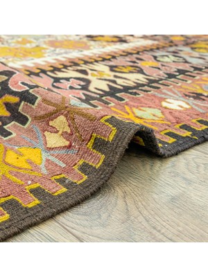 Soho Antiq Rissa Geometrik Tasarımlı El Dokuma Kilim 152X220 cm