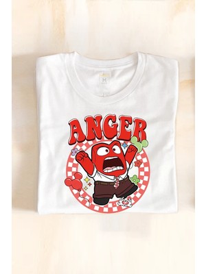 Populus Ters Yüz Sinirli Anger T-Shirt