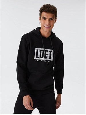 Loft Siyah Erkek Sweatshirt LF 2028610