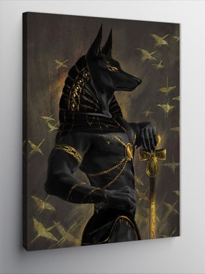 Ekart Kanvas Tablo Anubis