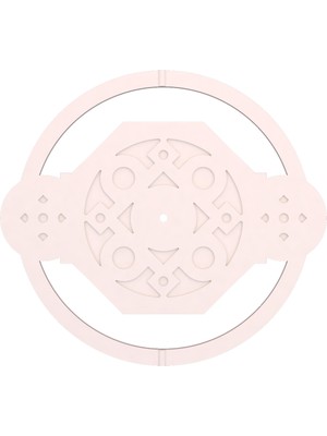 Motifpiyer Lamba Tavan Göbeği 81-Sekizgen-Yuvarlak-Dis-Cital