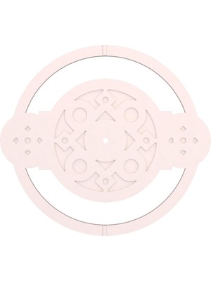 Motifpiyer Lamba Tavan Göbeği 81-Yuvarlak-Dis-Citali