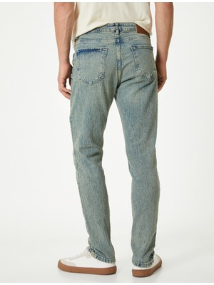 Koton Slim Fit Kot Pantolon - Brad Jean