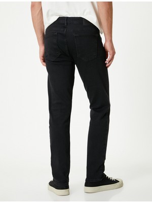 Koton Slim Fit Kot Pantolon - Brad Jean