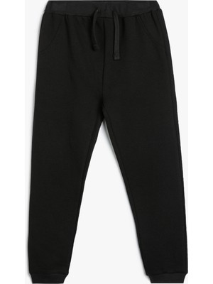 Koton Basic Eşofman Altı Beli Bağlamalı Cepli